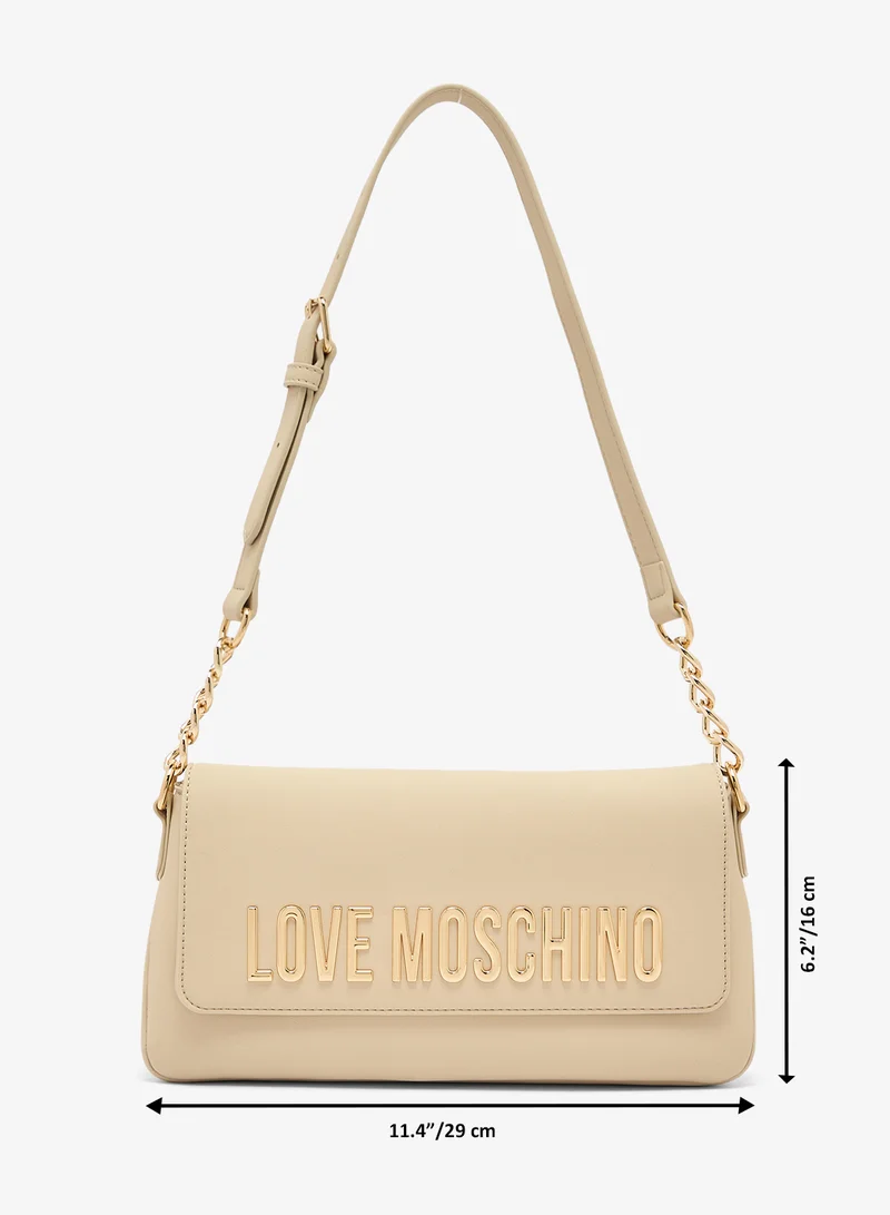 Love Moschino Bold Love GRS PU Shoulder Bag